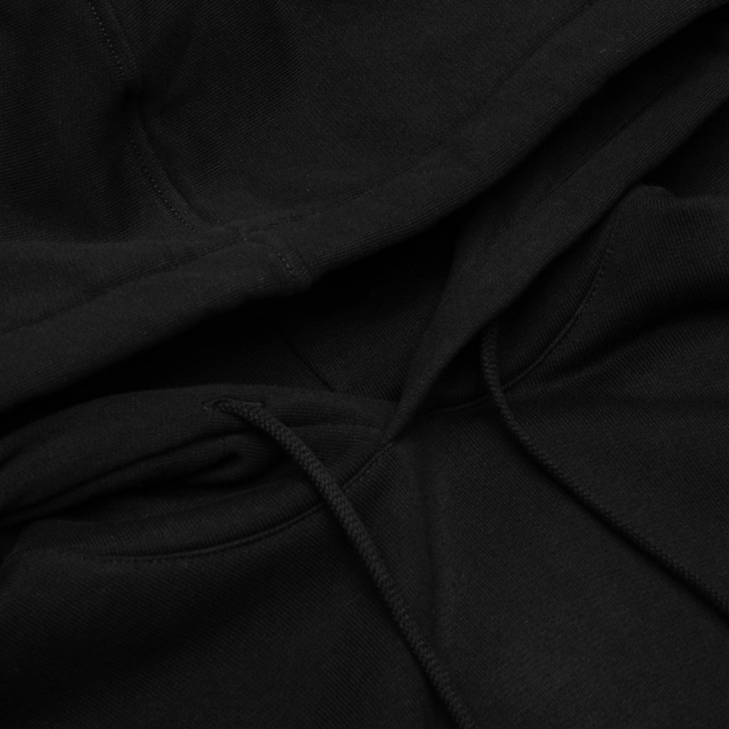 Reflective Slim Fit Hoodie Black