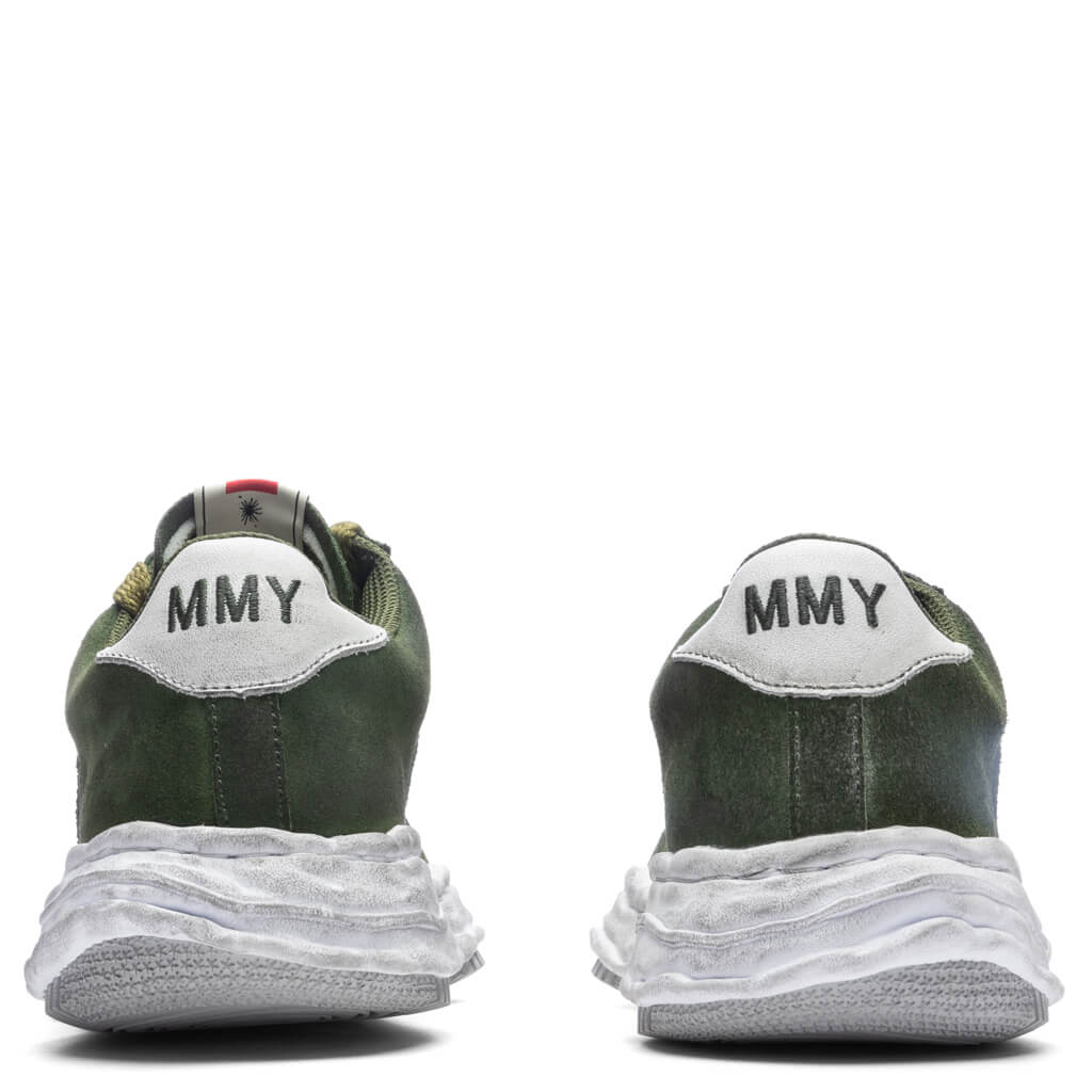Wayne Brushed Suede Low Green