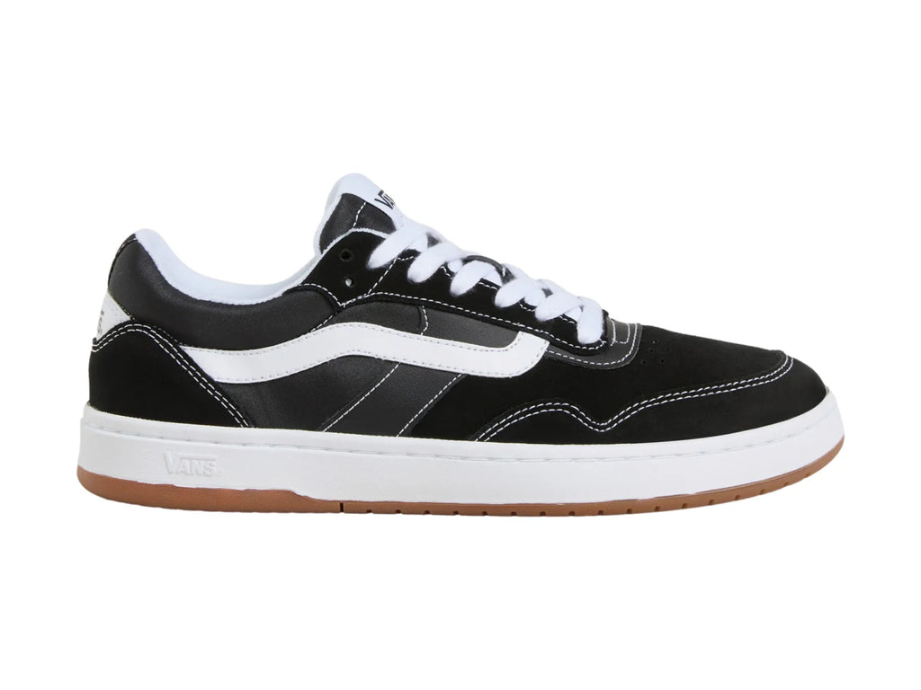 Tenis Vans Cruze 30 Negro y Blanco Unisex