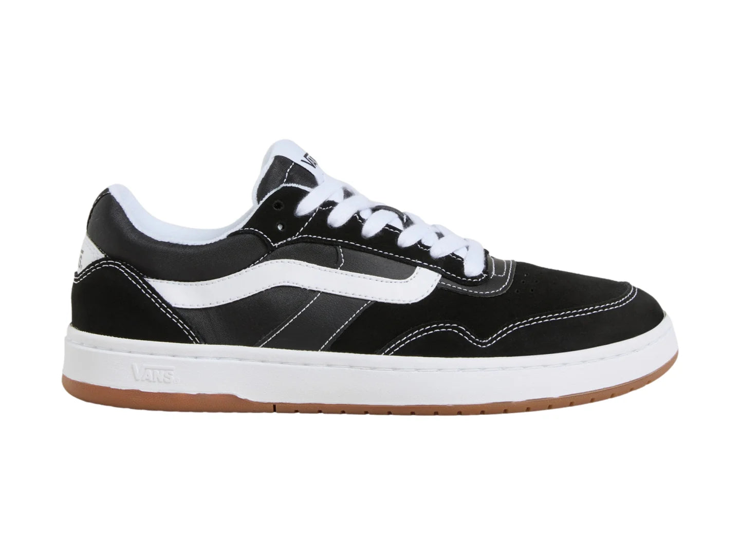 Tenis Vans Cruze 30 Negro y Blanco Unisex