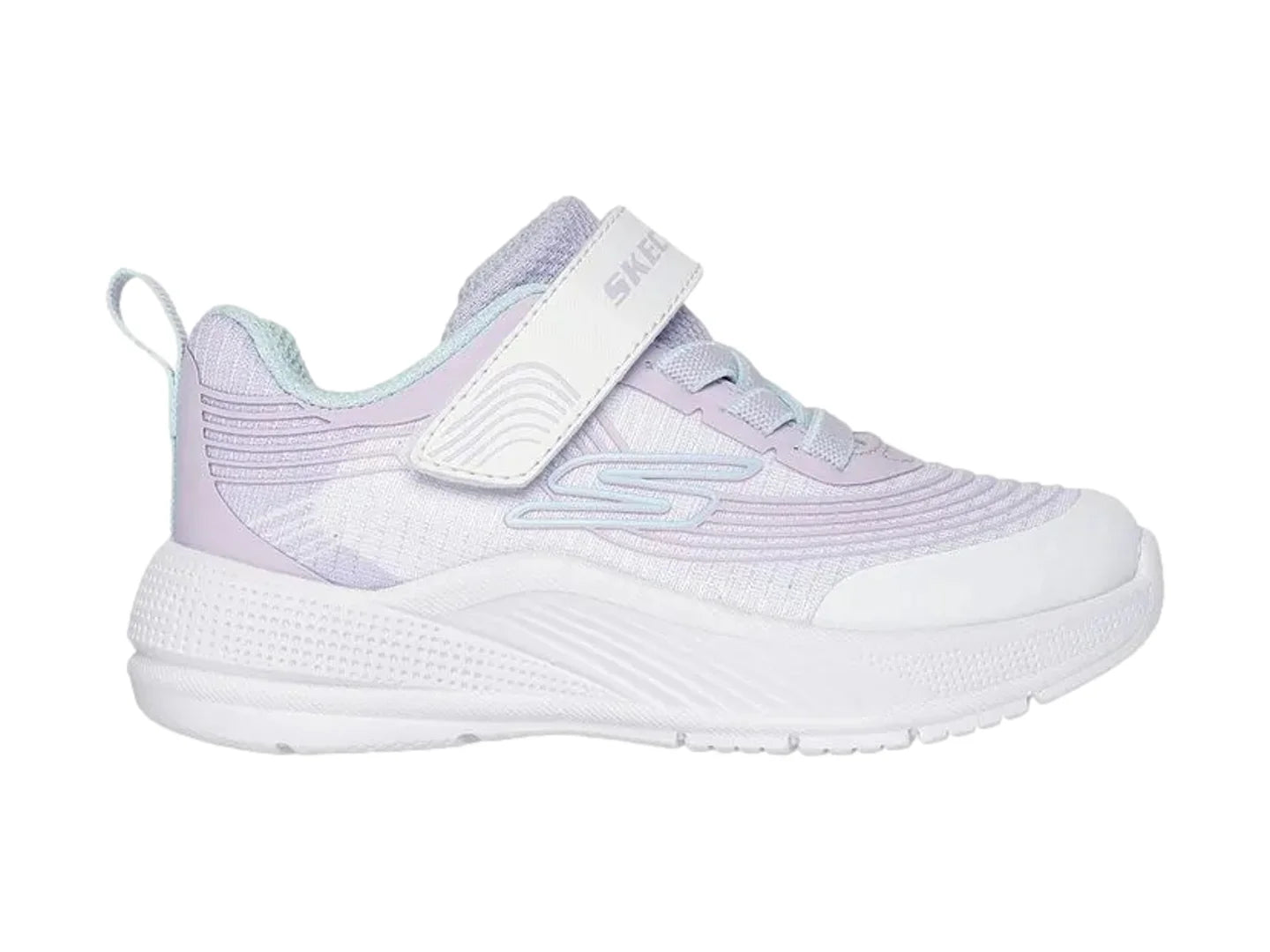 Tenis Skechers Microspec Advance Blanco para Niña