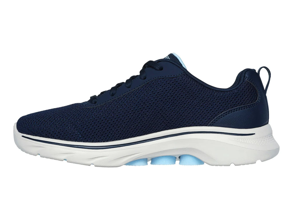 Tenis Skechers Go Walk 7 Azul Marino para Mujer