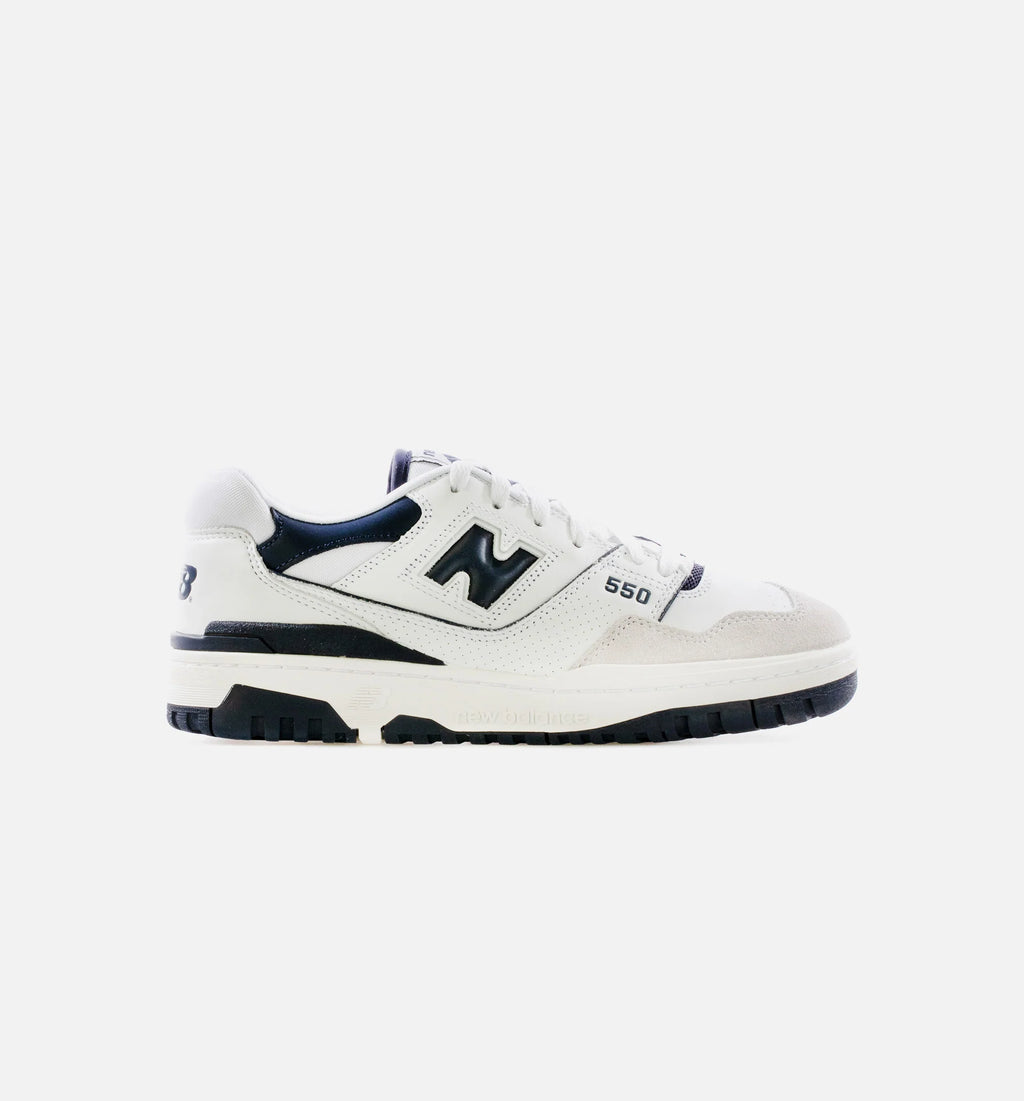 550 Mens Lifestyle Shoe White Gray Navy Limit One Per Customer