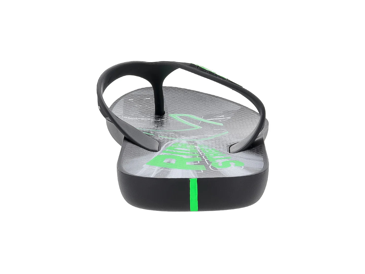 Sandalias Rider Negro Verde para Hombre