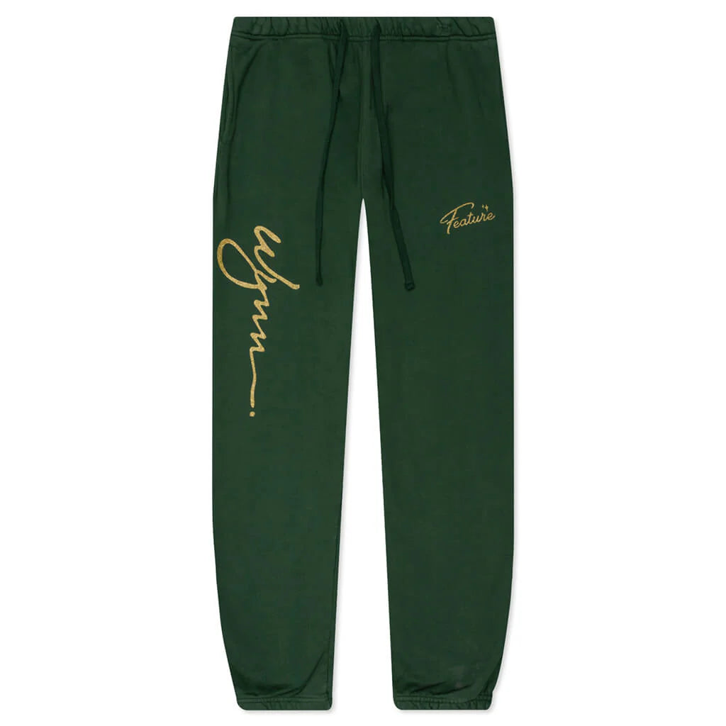 Feature x Wynn Shine Sweatpants Dark Green