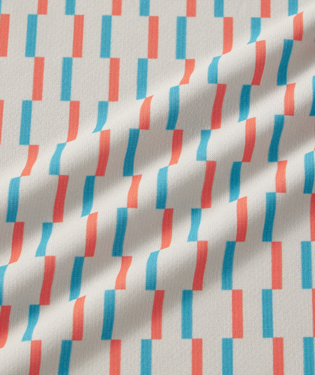 MOTION STRIPE TOURNAMENT POLO