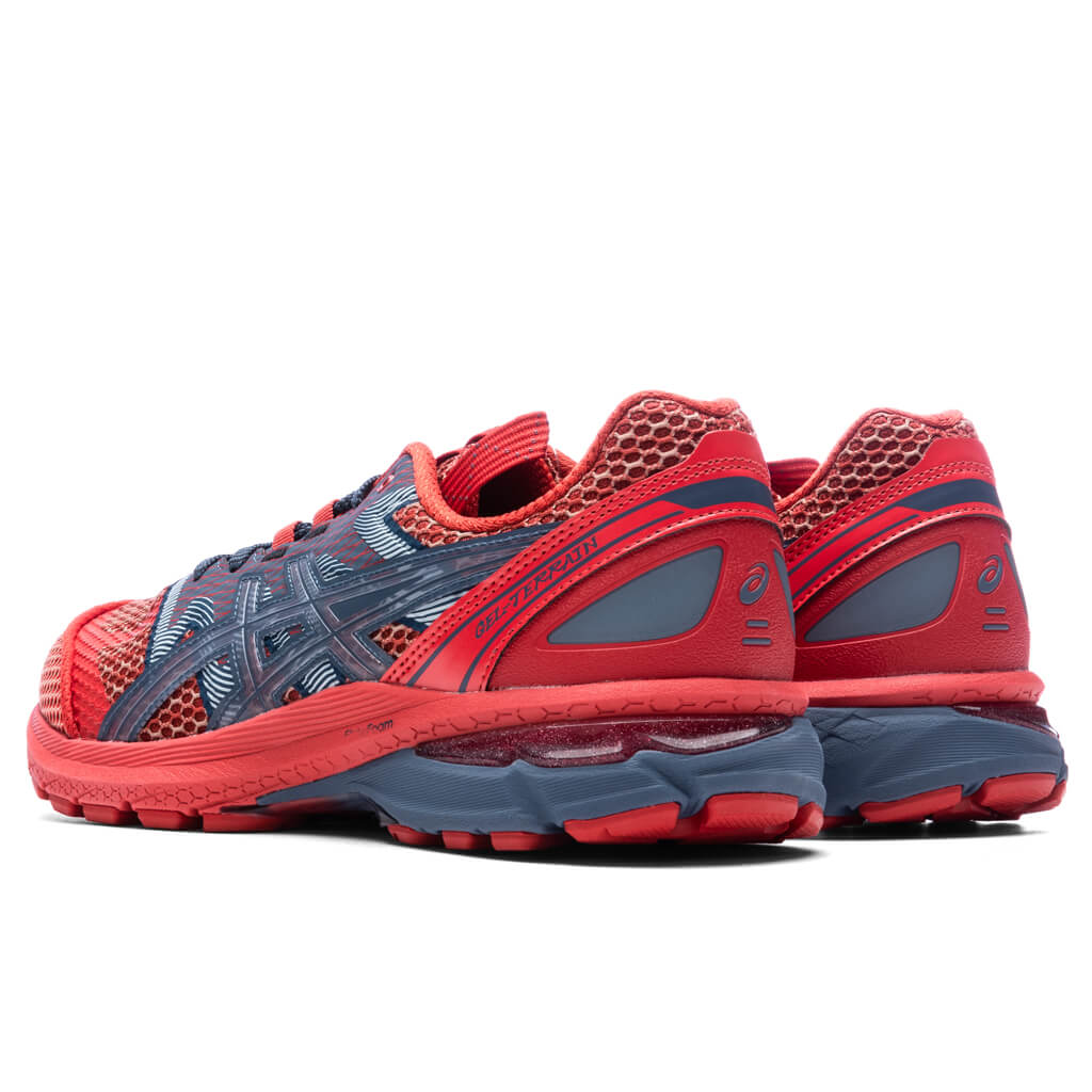 Asics x Kiko Kostadinov US4 S Gel Terrain Classic Red Wood Crepe