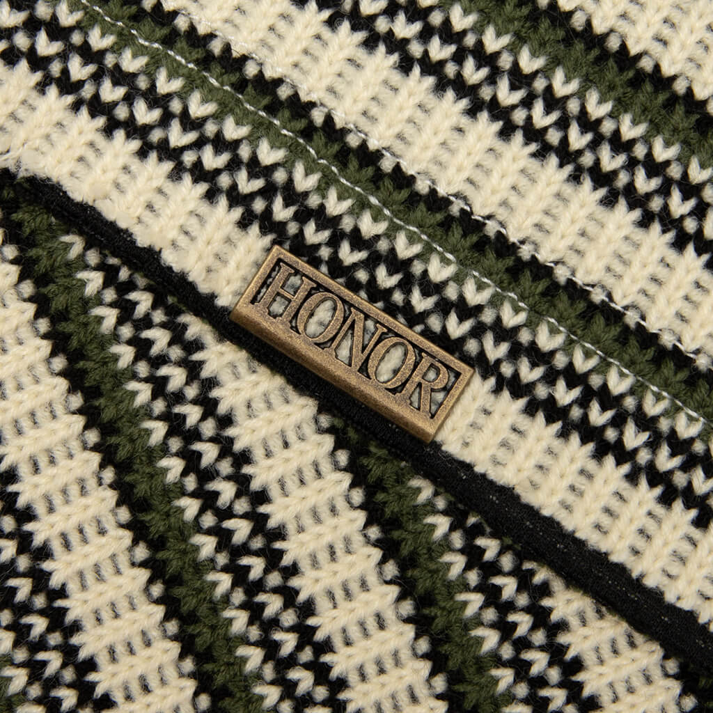 Speak Striped Crew Olive
