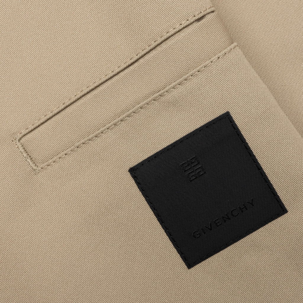 Pleated Extra Large Chino Beige