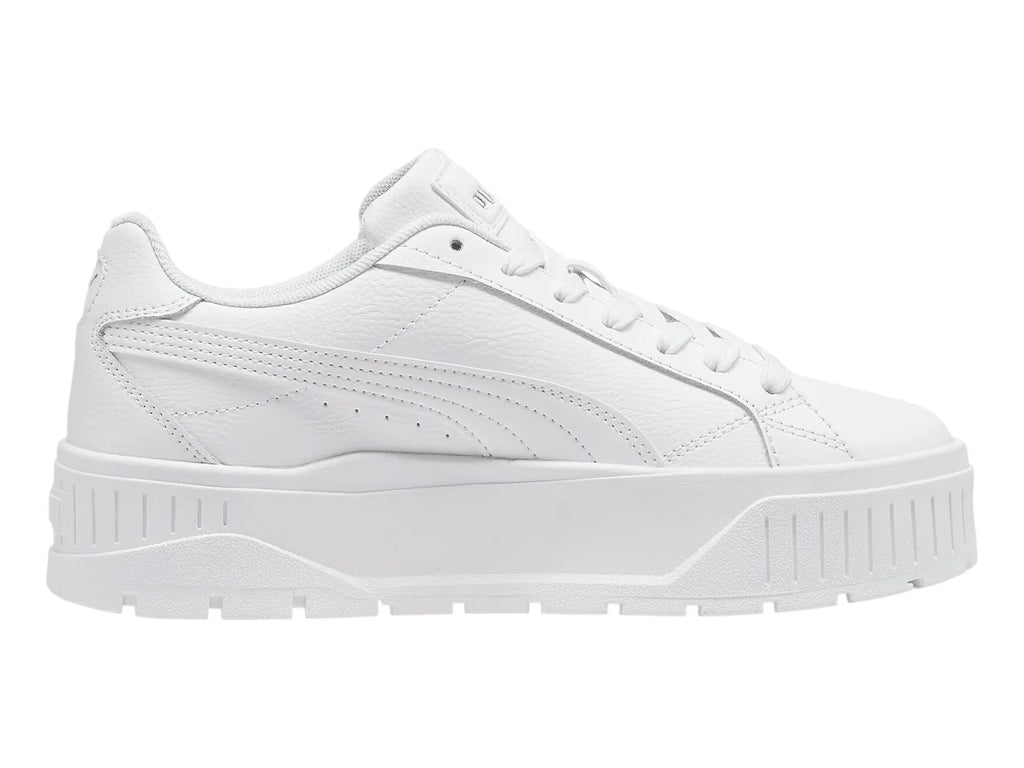 Tenis PUMA Carmen II L Blanco y Plata para Mujer