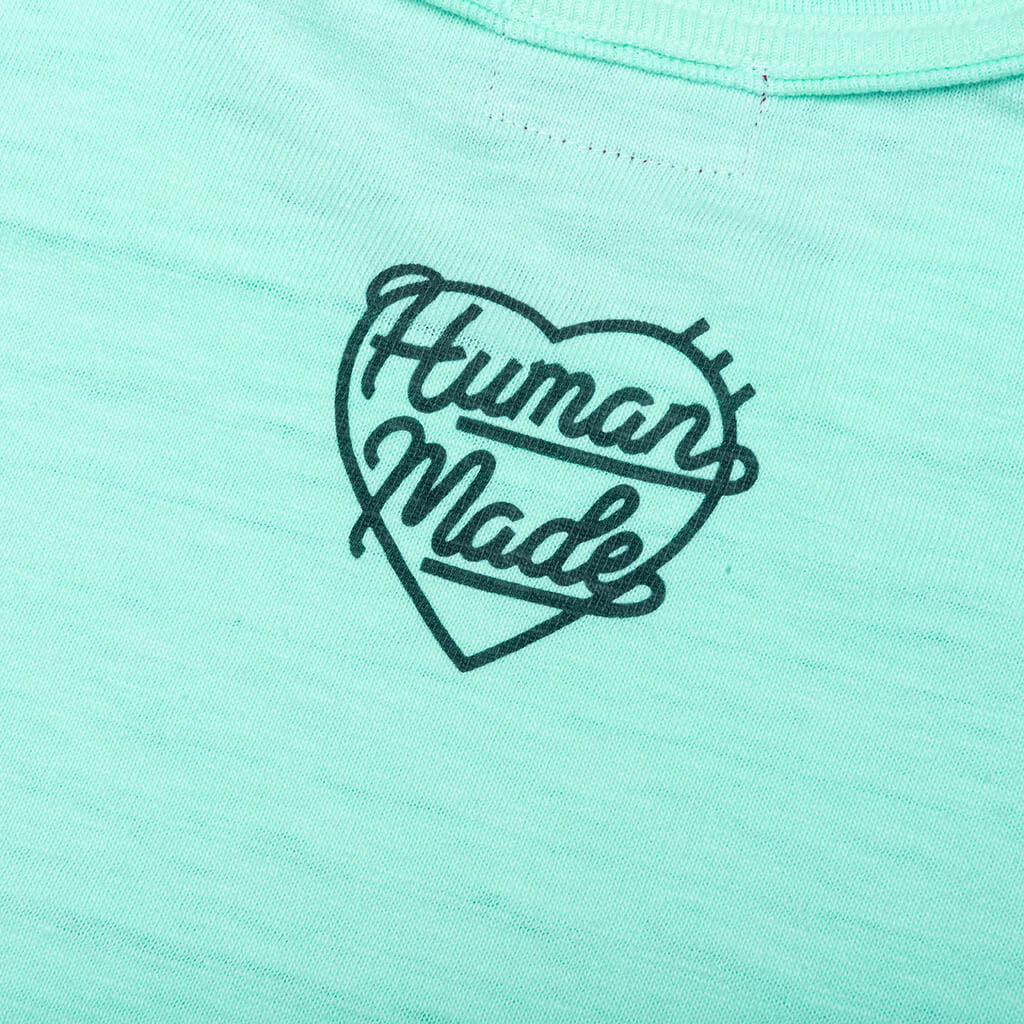 Color T Shirt Green
