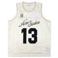 Sports Jersey Tank Top White