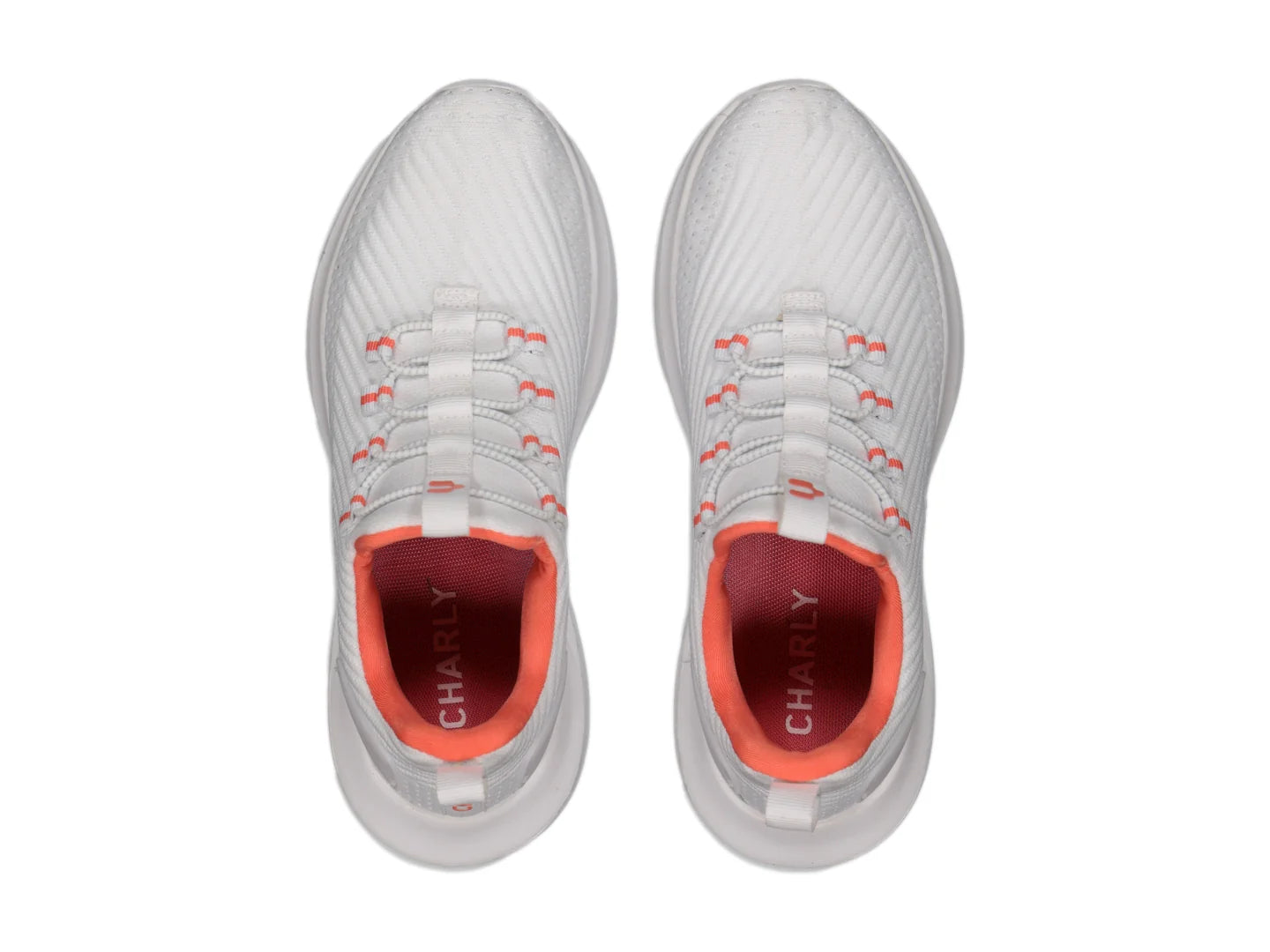 Tenis Charly Blanco con Coral para Mujer