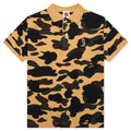 Kids 1ST Camo Polo Yellow