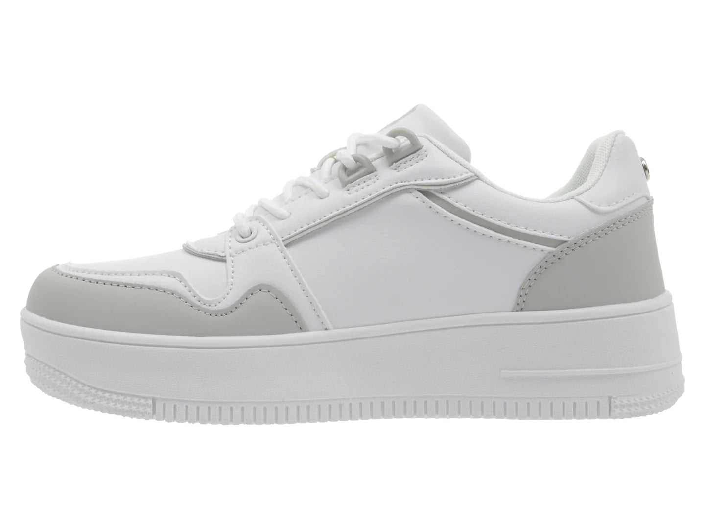 Tenis K SWISS Calm Blanco y Gris para Mujer