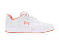 Tenis Under Armour Official Blanco y Rosa para Mujer