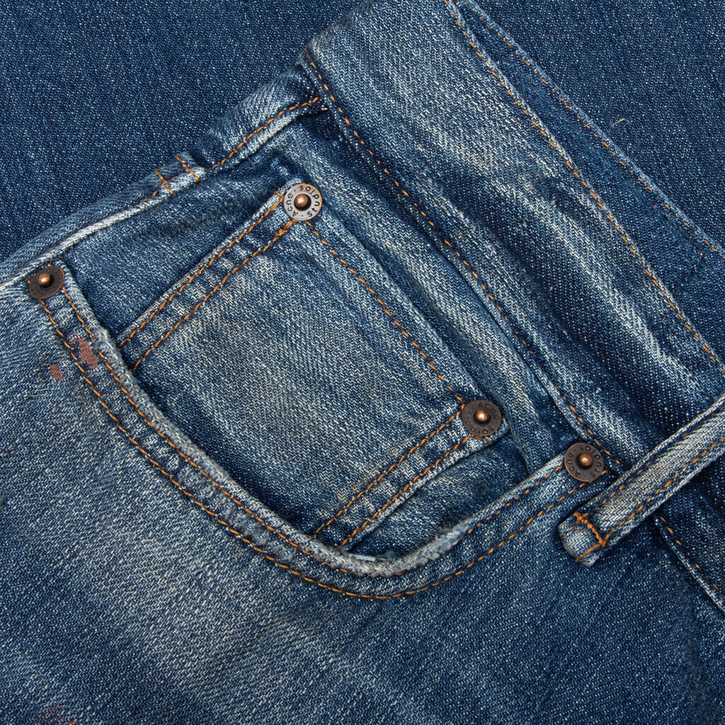 Denim Shorts Mid Blue