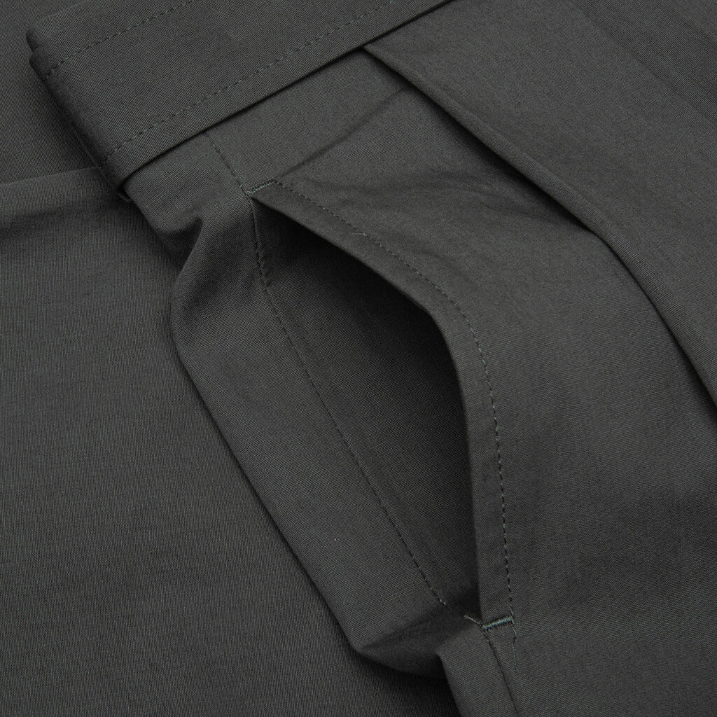 Preaches Poplin MW Pants Dark Grey