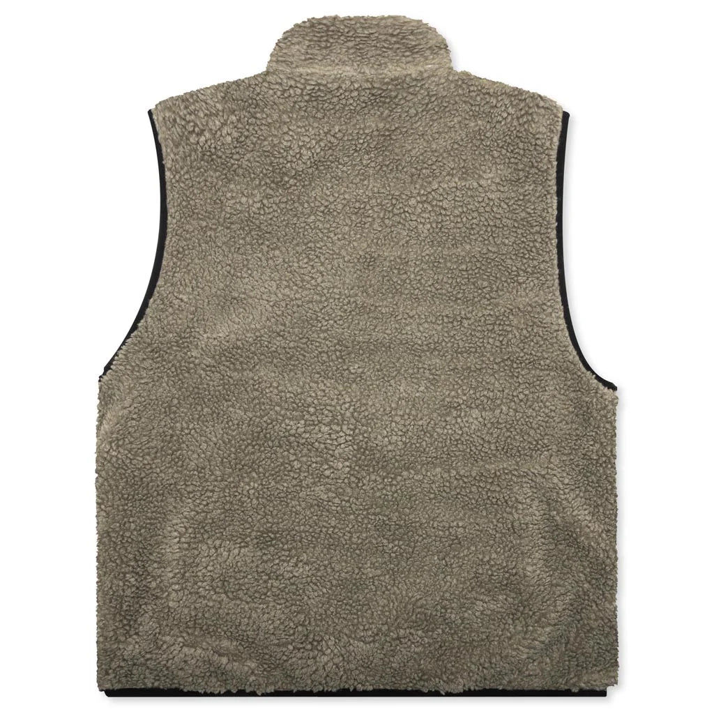 Sherpa Reversible Vest Stone