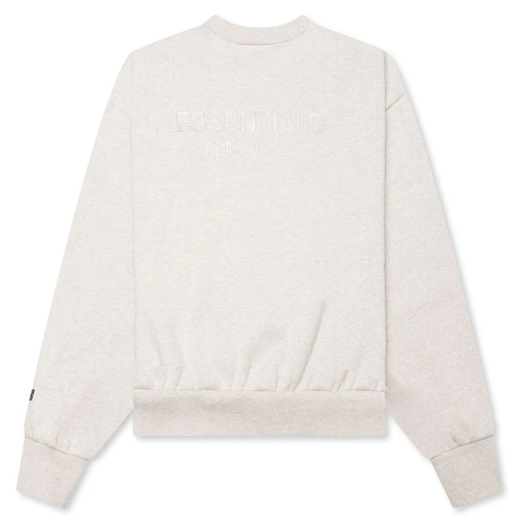 Classic Fleece Crewneck Heather Stone