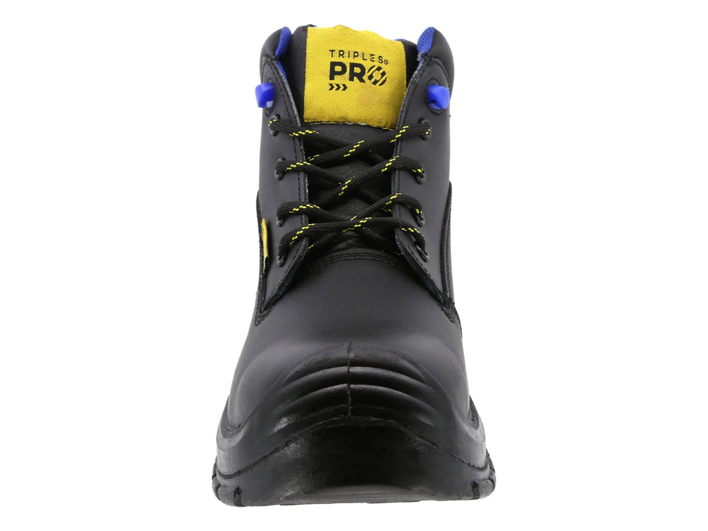Botas de Seguridad Triples Napa Negro para Hombre