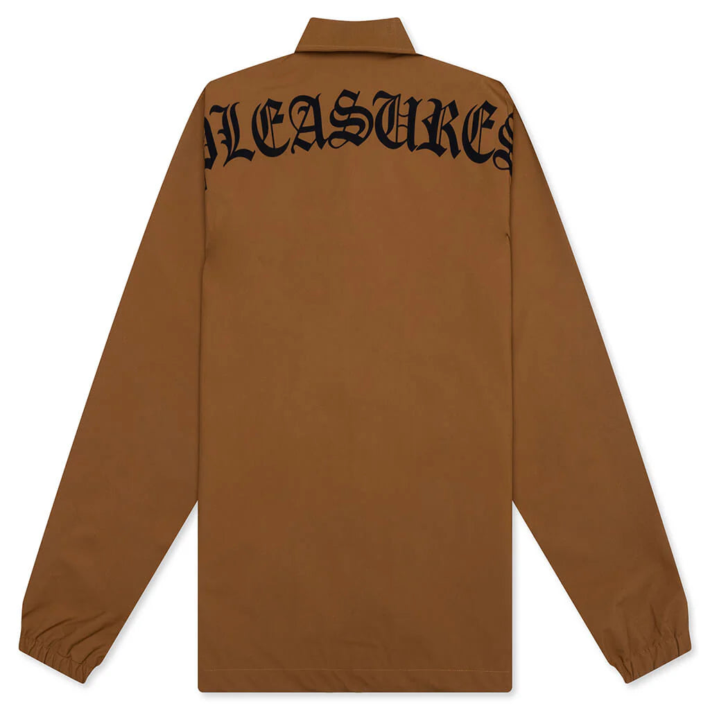 Neural Coach Jacket Brown
