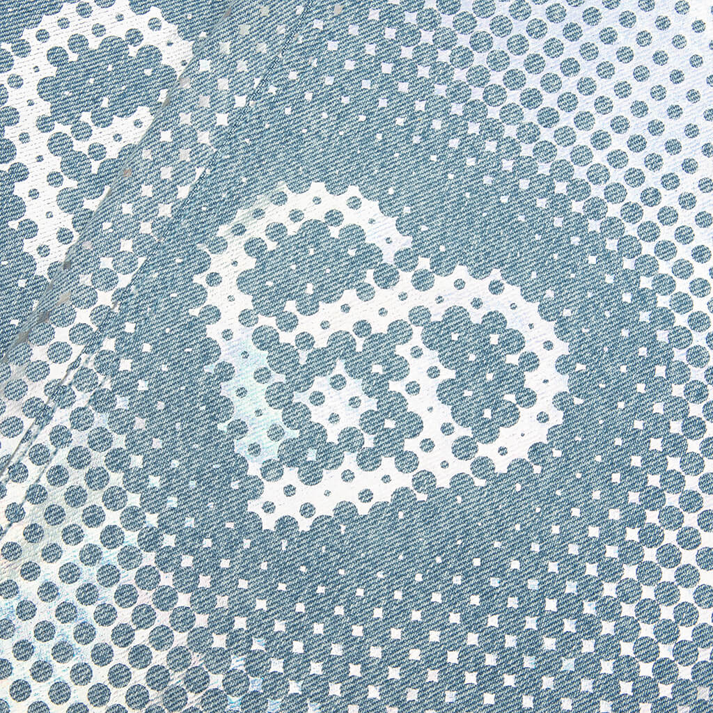 Pearlescent Monogram Baggy Jeans Pearlescent