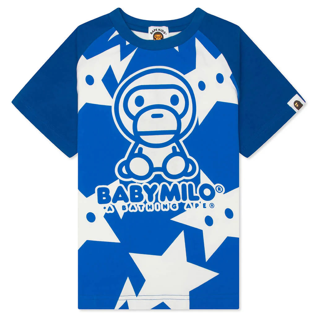 Kids Baby Milo STA Raglan Tee Blue