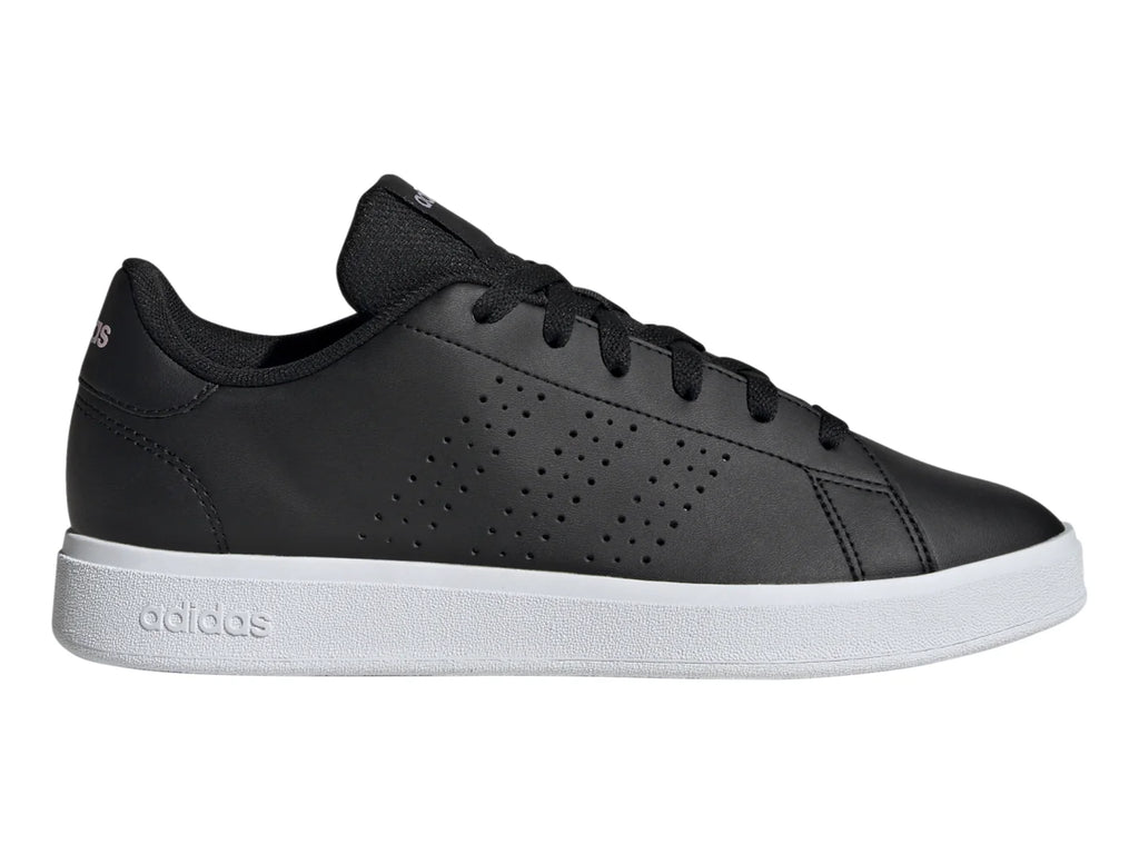 Tenis Adidas Advantage Base 20 Negro y Rosa para Mujer