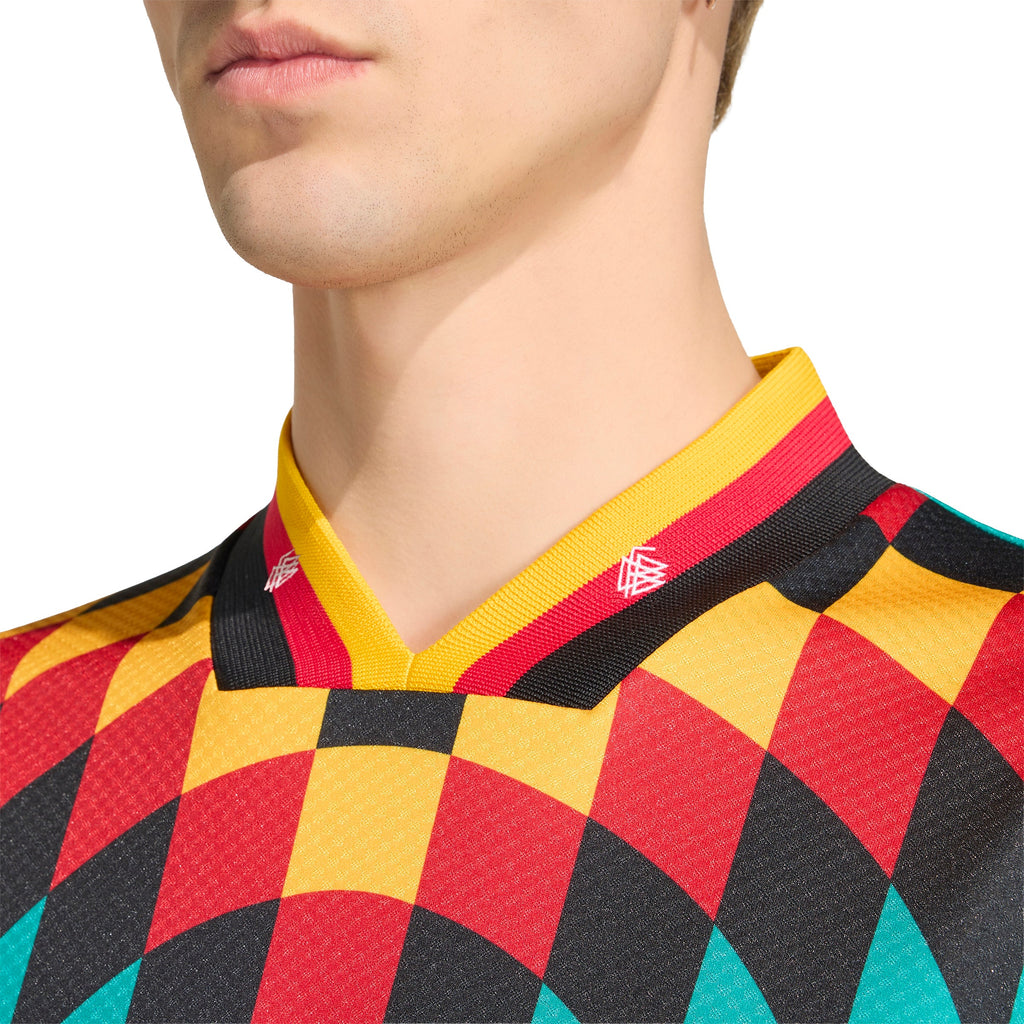 adidas Germany Away 1994 Mens Soccer Jersey Green Black Red