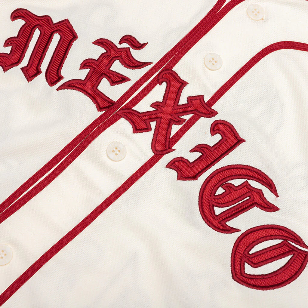 New Era x Born x Raised x Diablos Rojos del México Jersey Cream