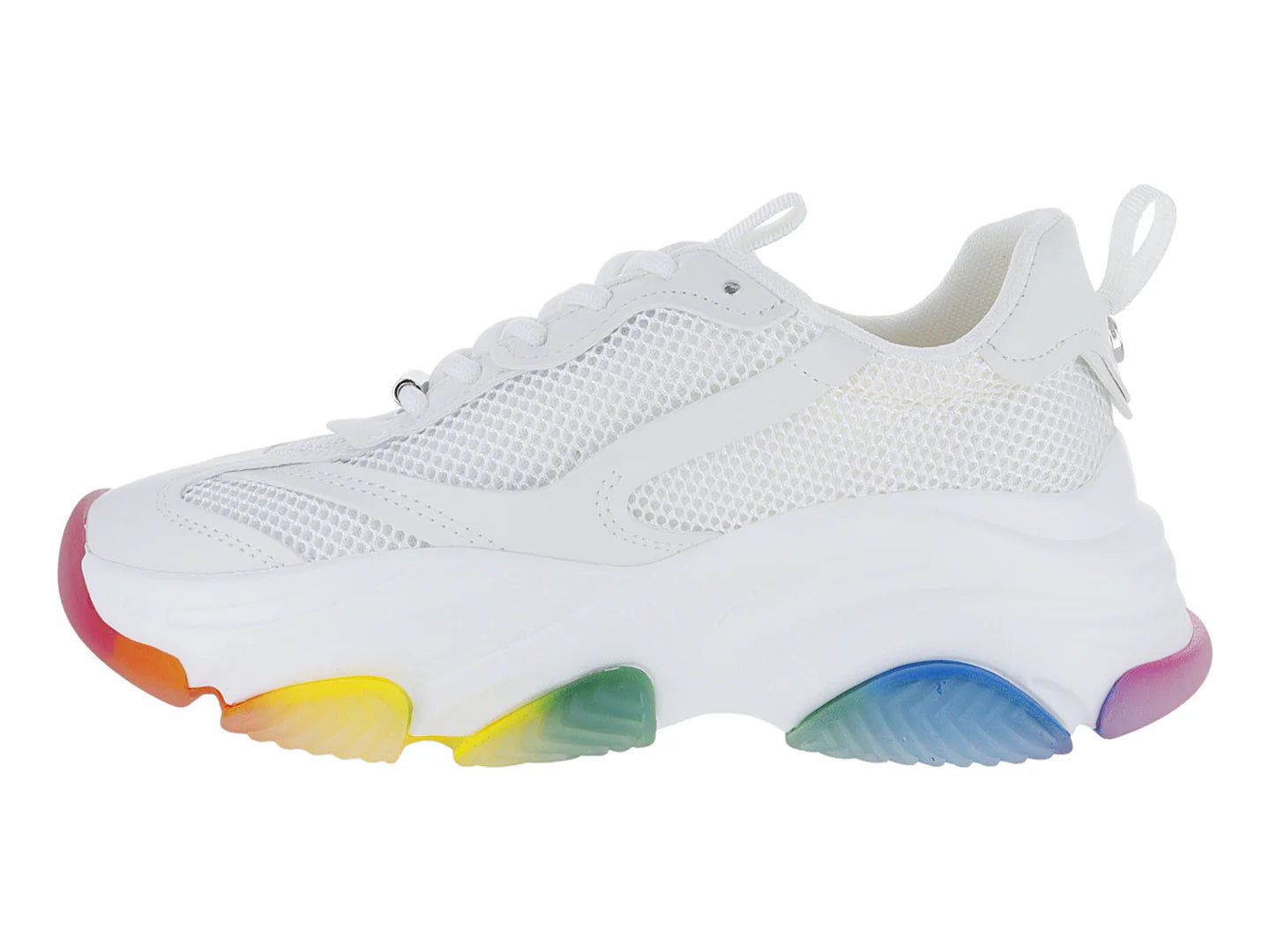 Tenis Steve Madden Posses Blanco Multicolor para Mujer
