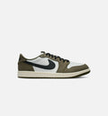 Air Jordan 1 Low OG Medium Olive And Summit White Mens Lifestyle Shoe Medium Olive Black Summit White Sail