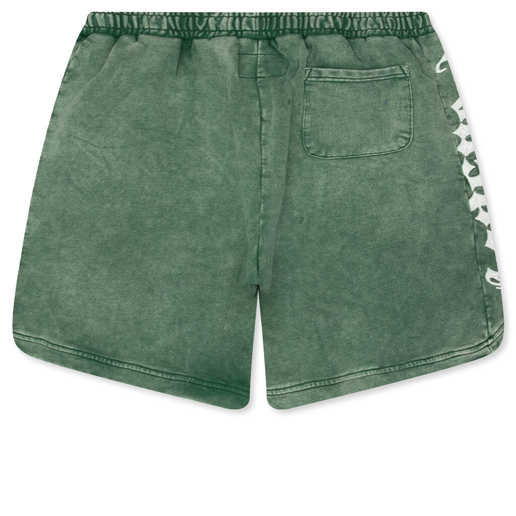 Courtside Shorts Green Wash