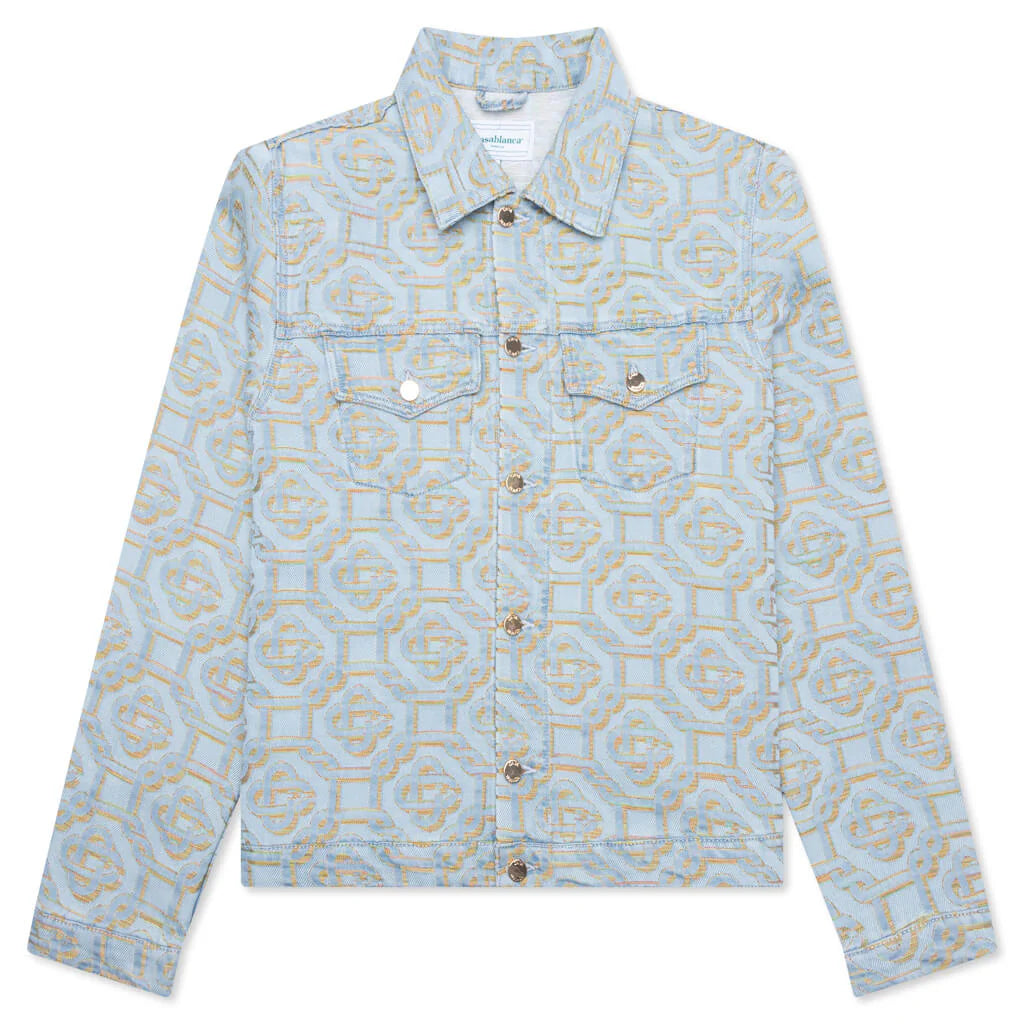 Monogram Denim Jacket Multi