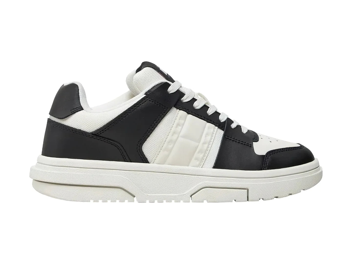 Tenis Tommy Hilfiger The Brooklyn Negro y Blanco para Mujer