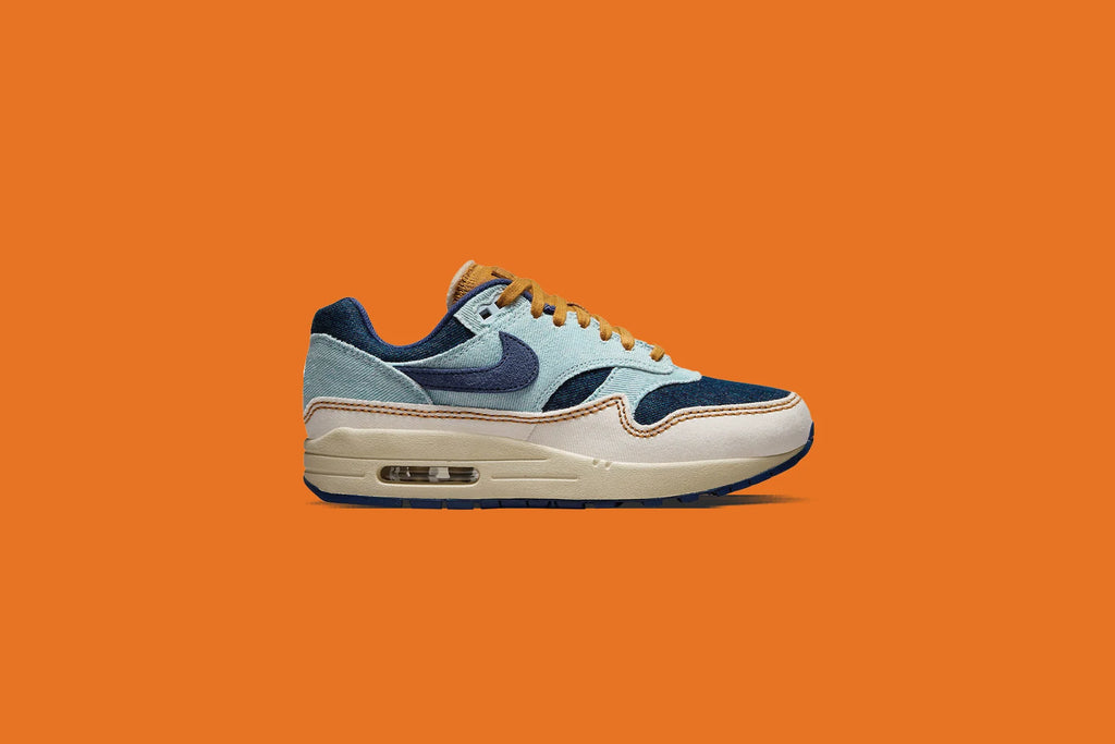 Womens Air Max 1 87 Aura Aura Midnight Navy Pale Ivory