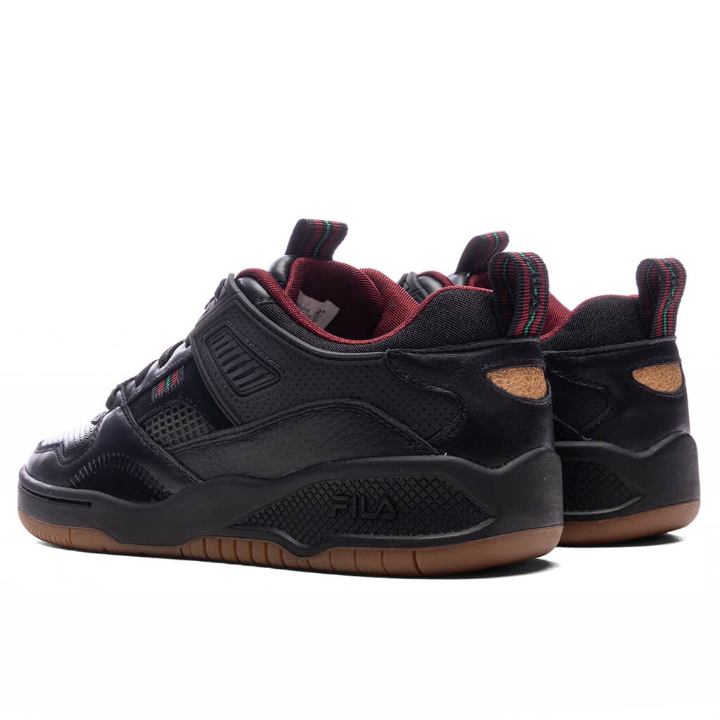 Womens Corda Lux Black Syrah Gardenia