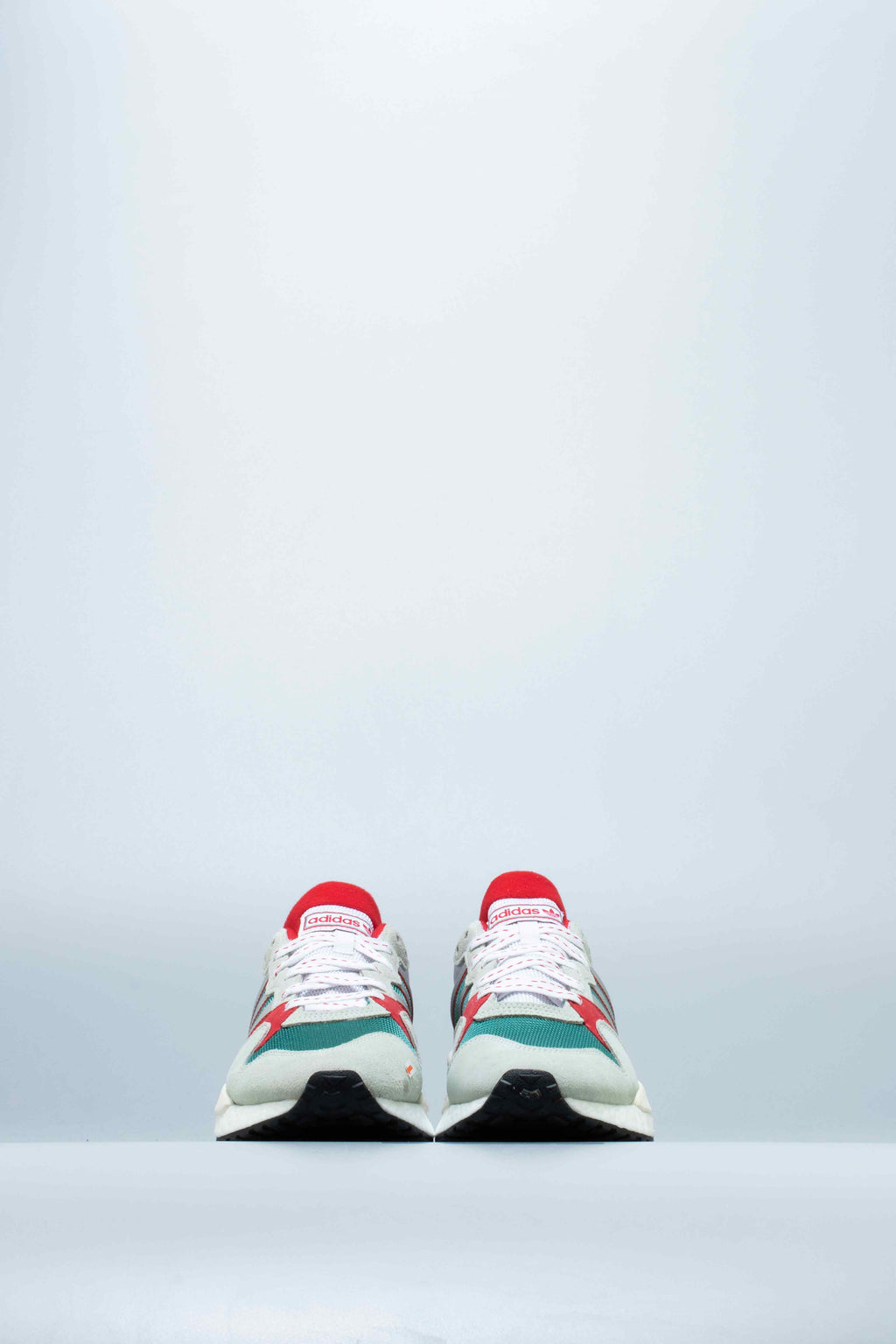 EQT ZX Mens Shoe White Grey Red Teal