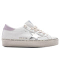 Womens Hi Star White Silver Lilac