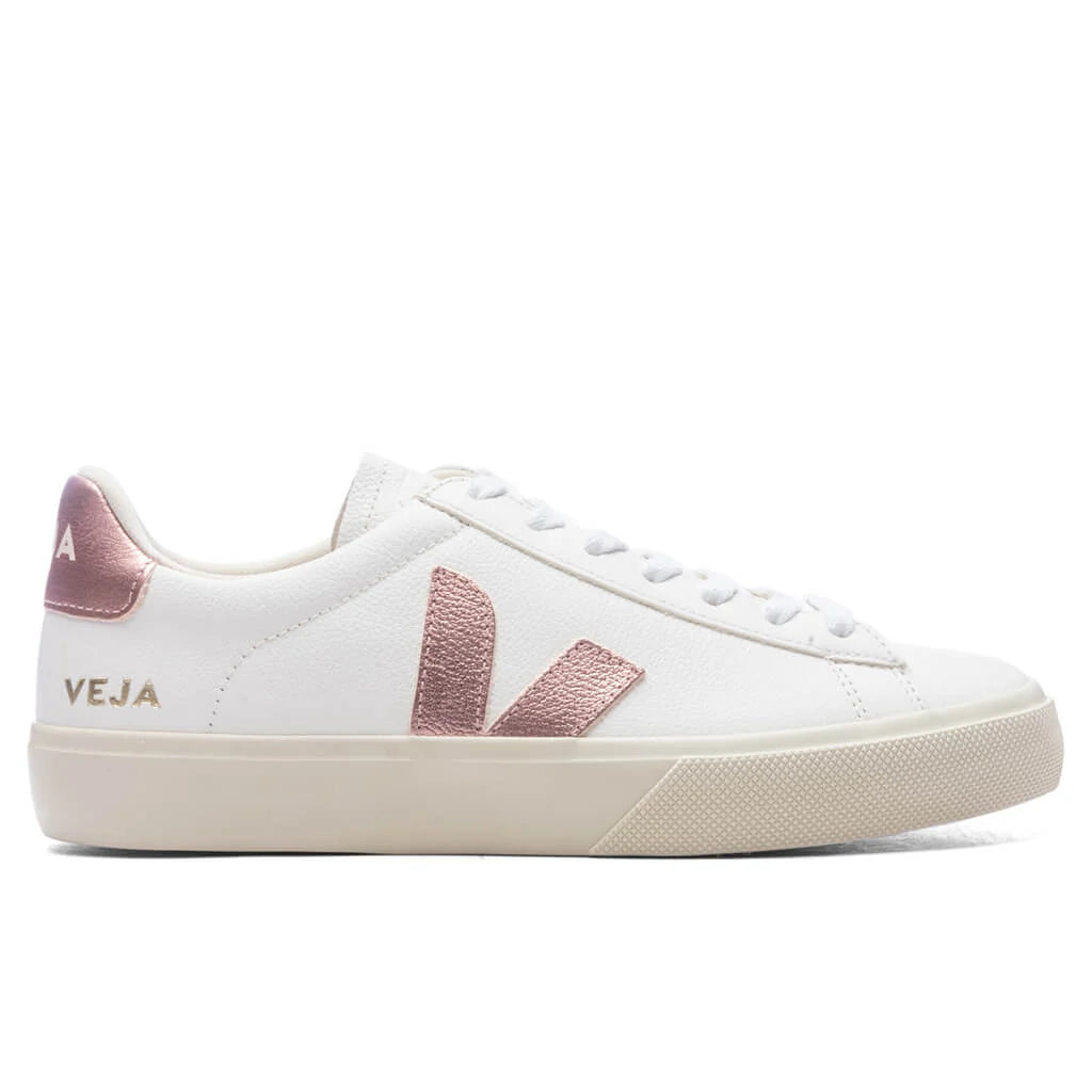 Womens Campo Chromefree Leather Extra White Nacre
