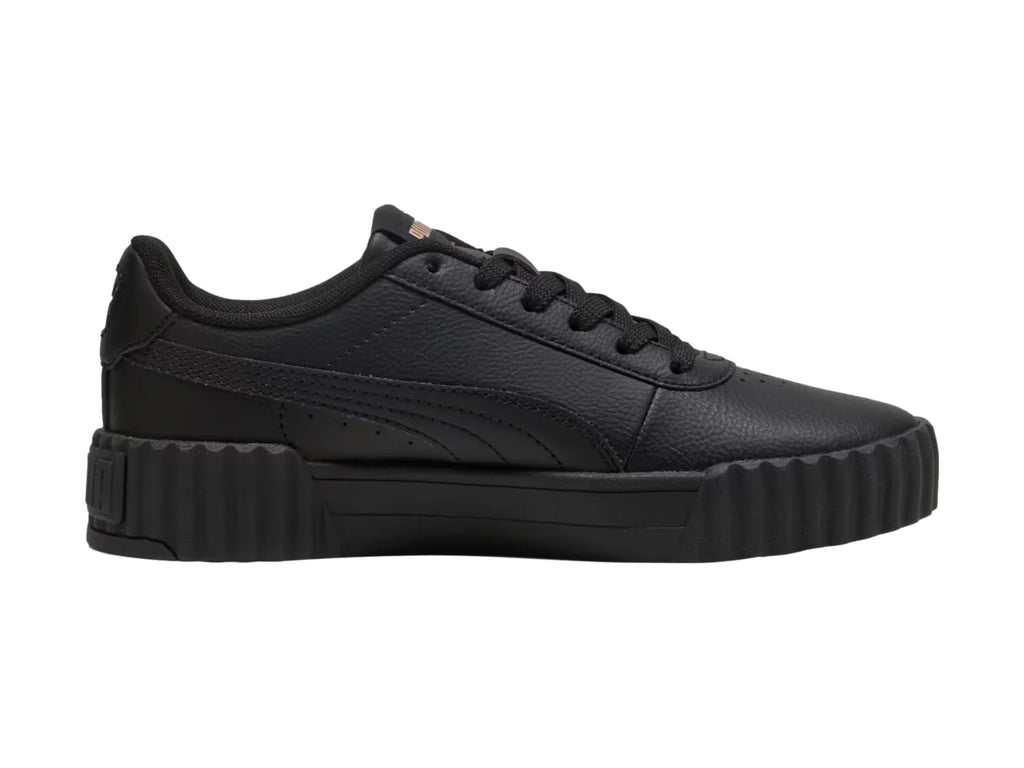 Tenis PUMA Carina 30 Negro con Dorado para Mujer
