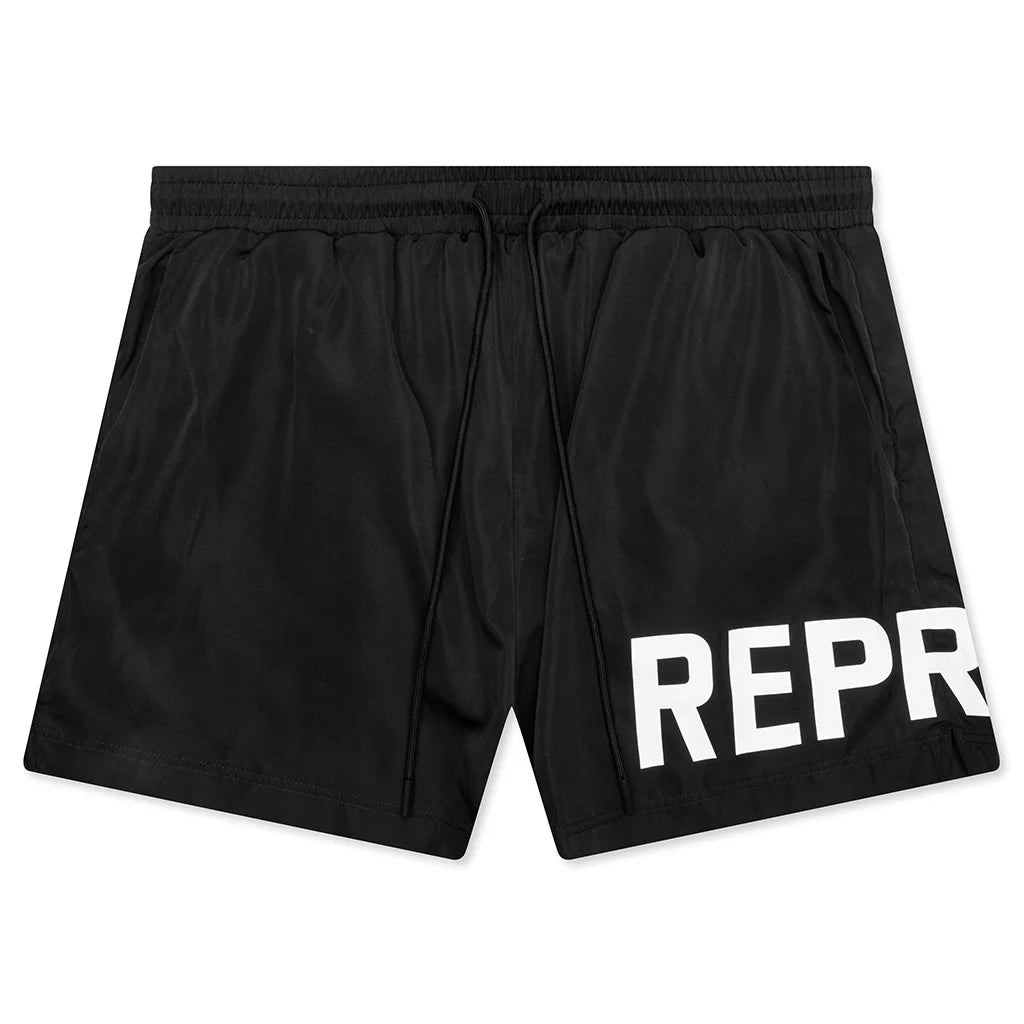Polyester Swim Short Black