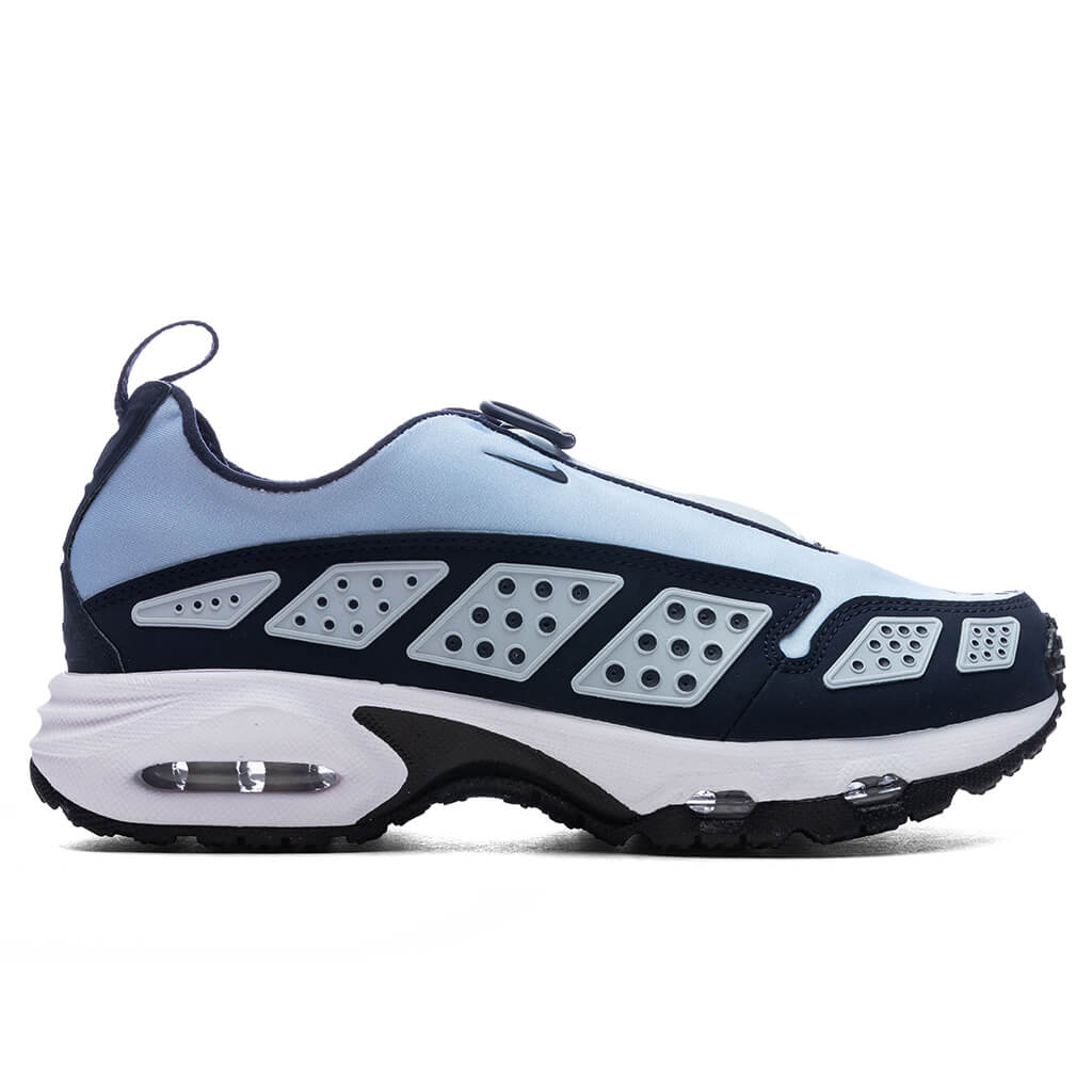 Womens Air Max SNDR Blue Ice Obsidian Blue Whisper White