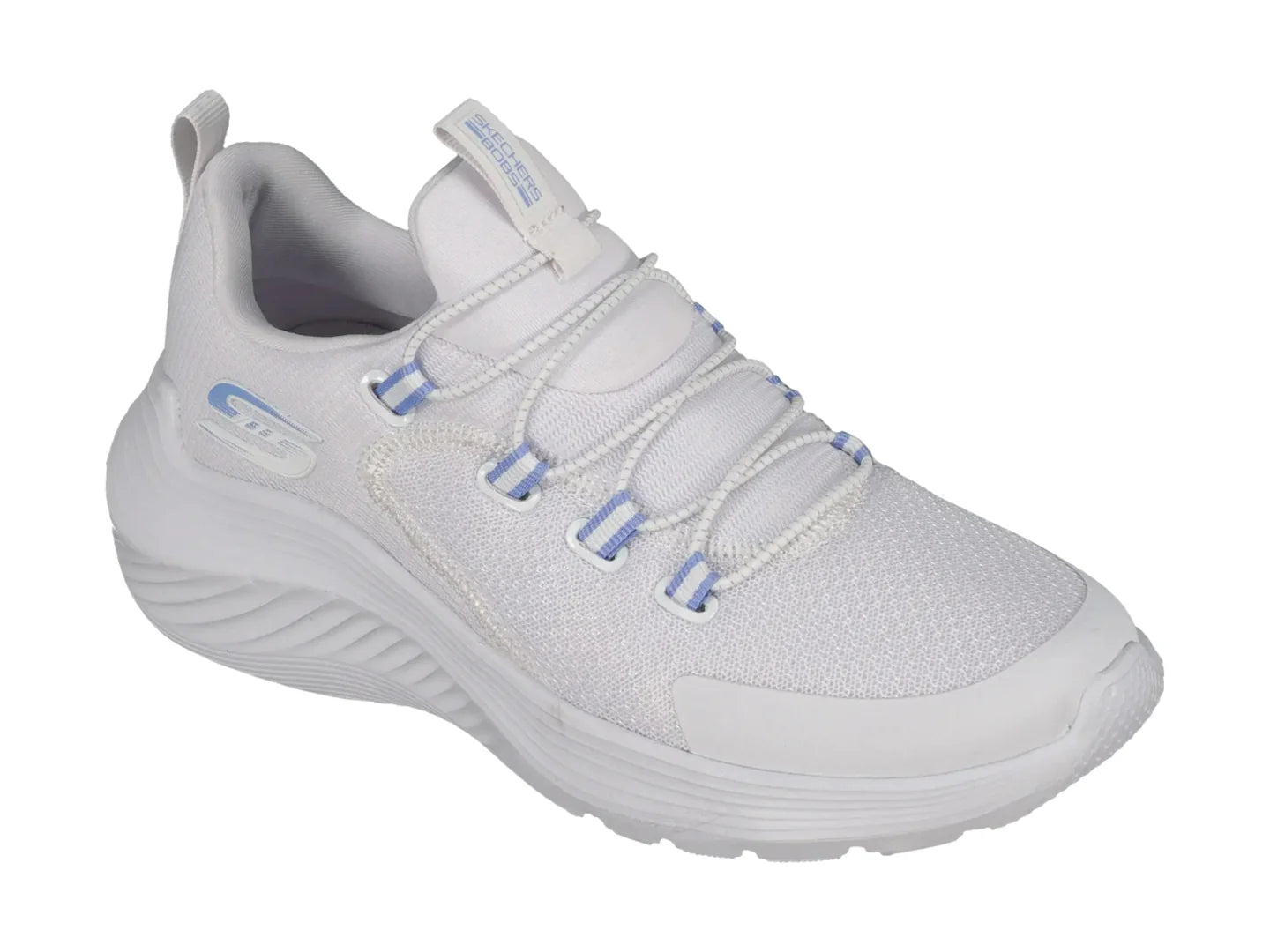 Tenis Skechers BOBS Squad Waves Blanco para Mujer