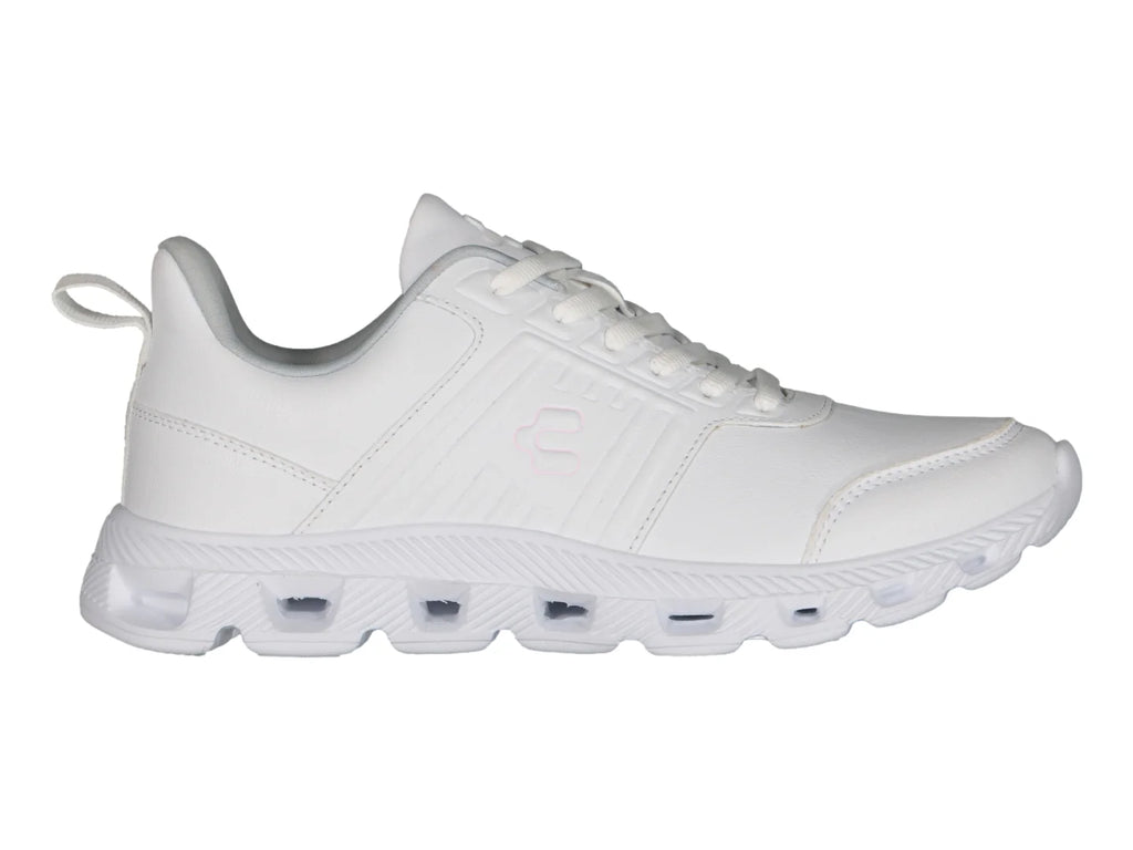 Tenis Charly Light Sport Blanco y Gris para Mujer