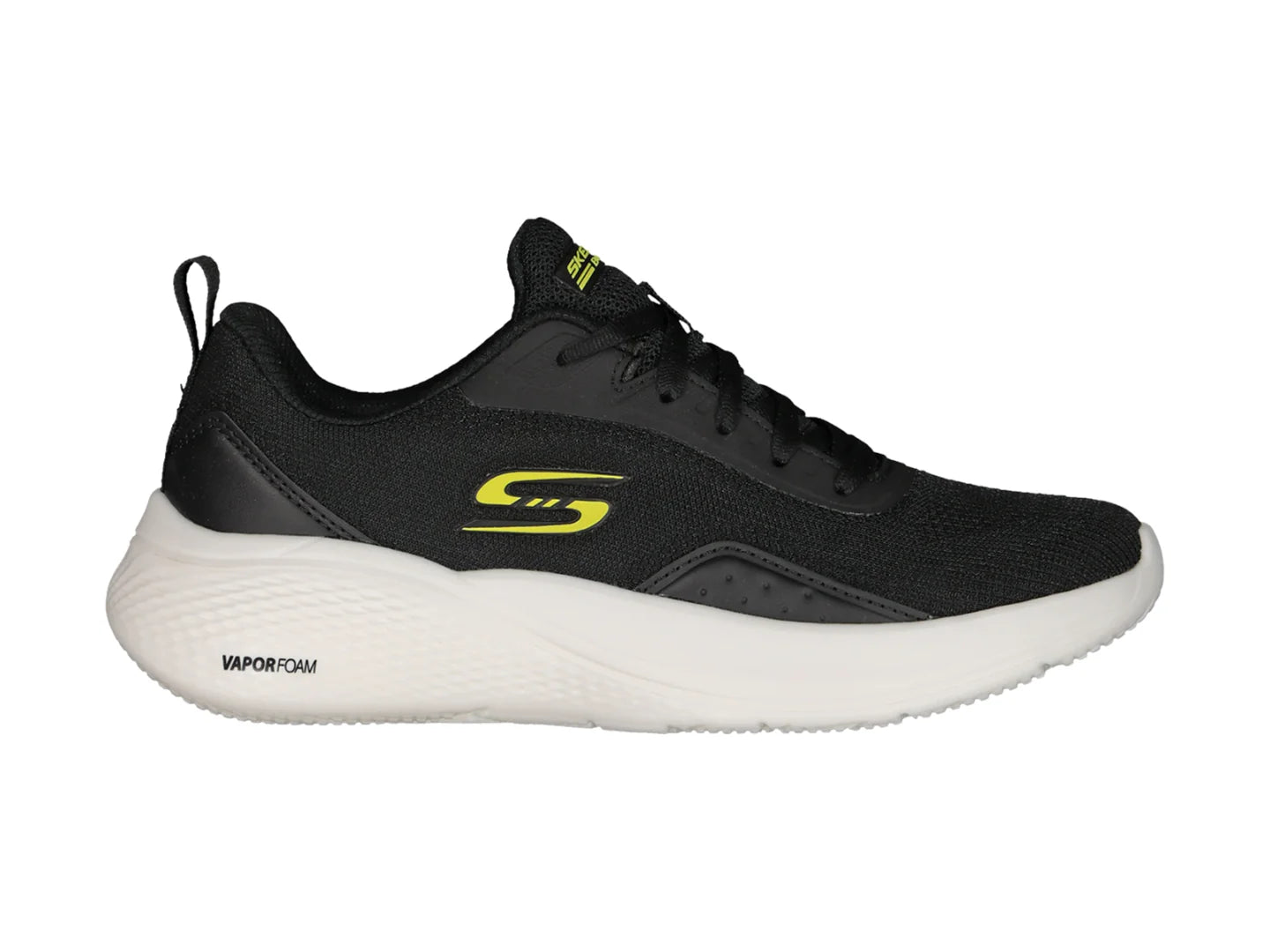 Tenis Skechers BOBS Infinity Negro y Blanco para Mujer