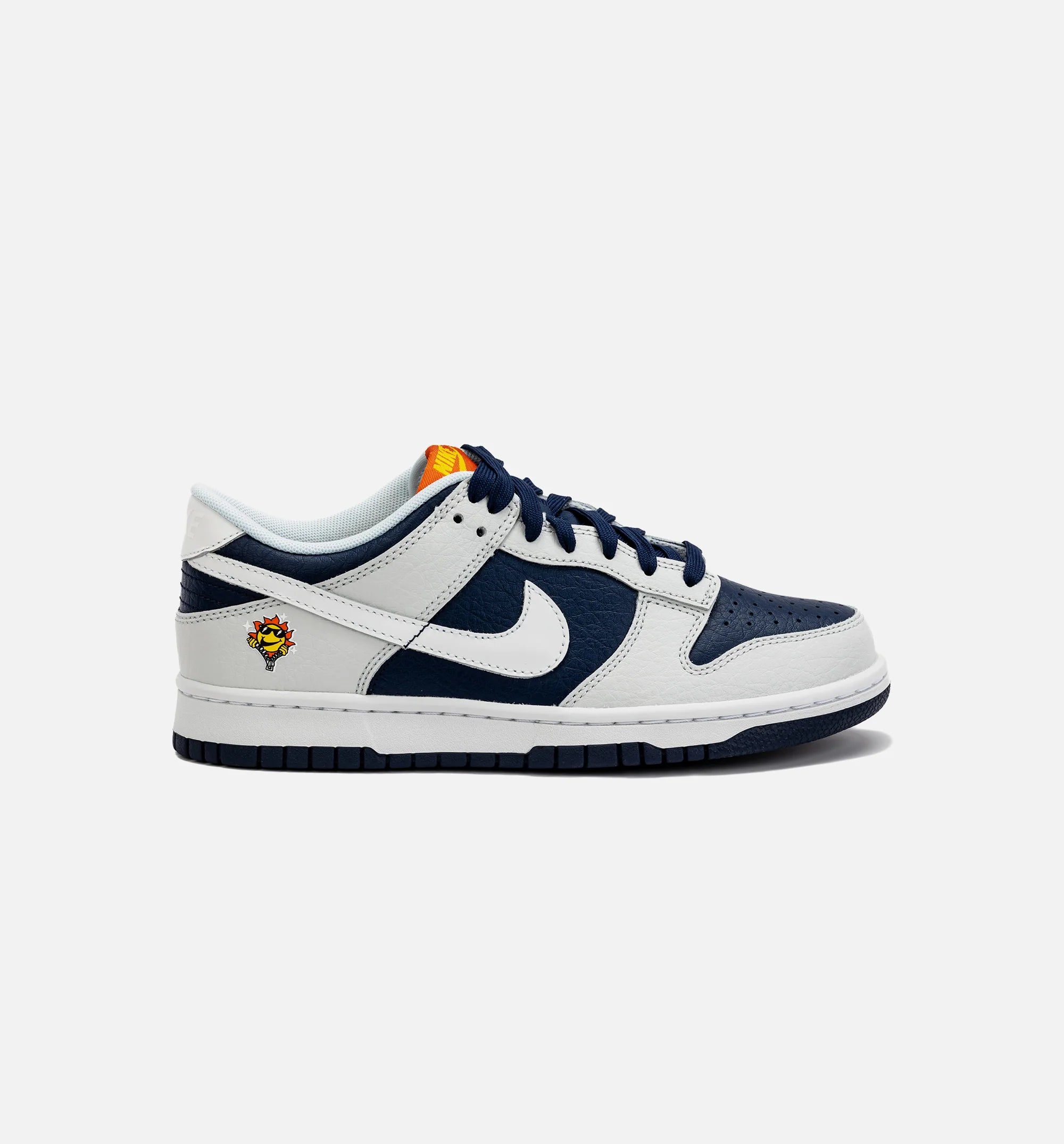Dunk Low Photon Dust Midnight Navy Grade School Lifestyle Shoe Grey Navy