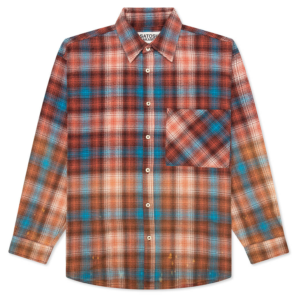 Logo Flannel Red Blue