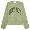Twill Washed Jacket Green